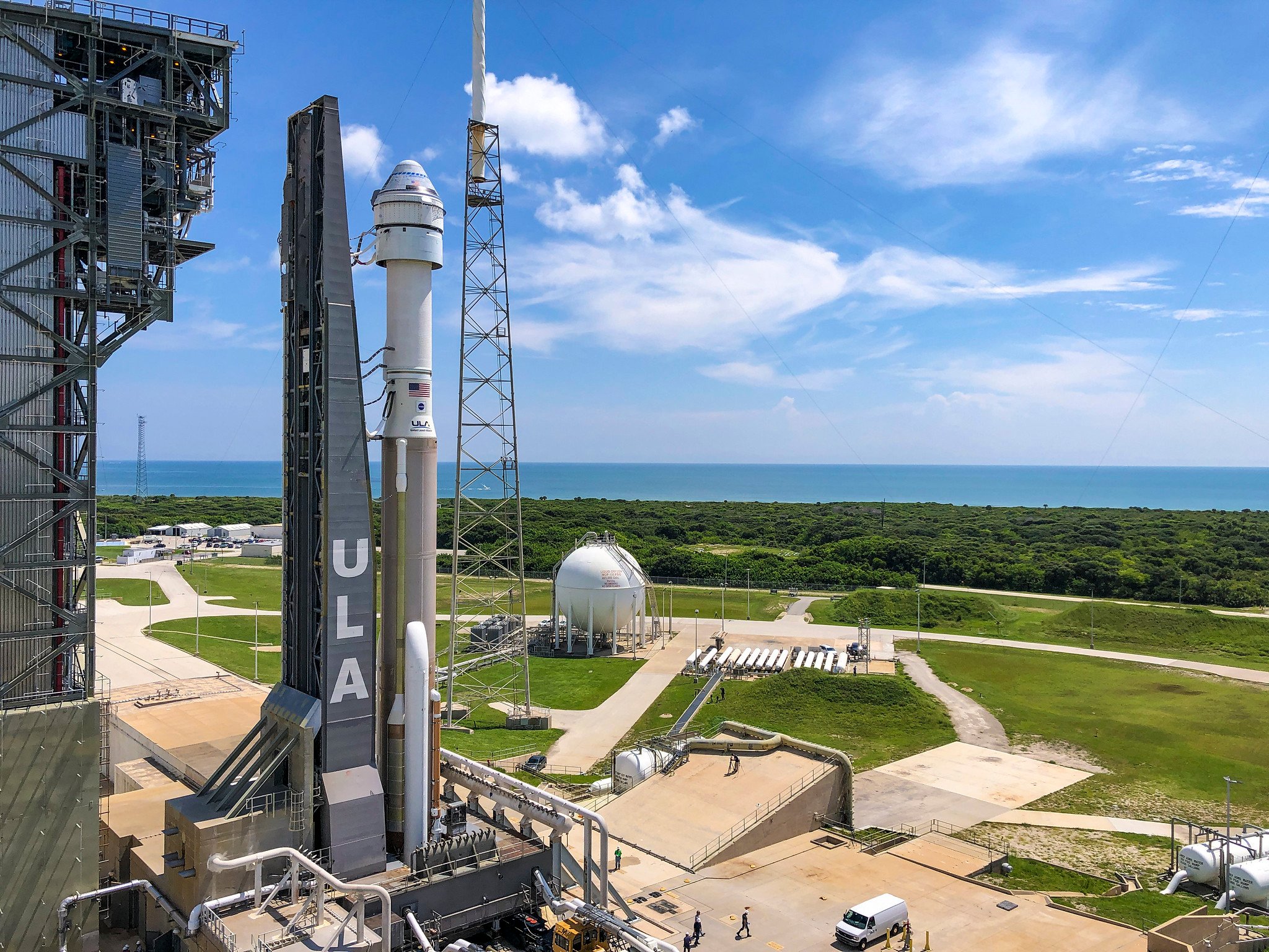 Atlas V will launch Starliner on its second Orbital Flight Test (OFT-2). Photo by United Launch Alliance