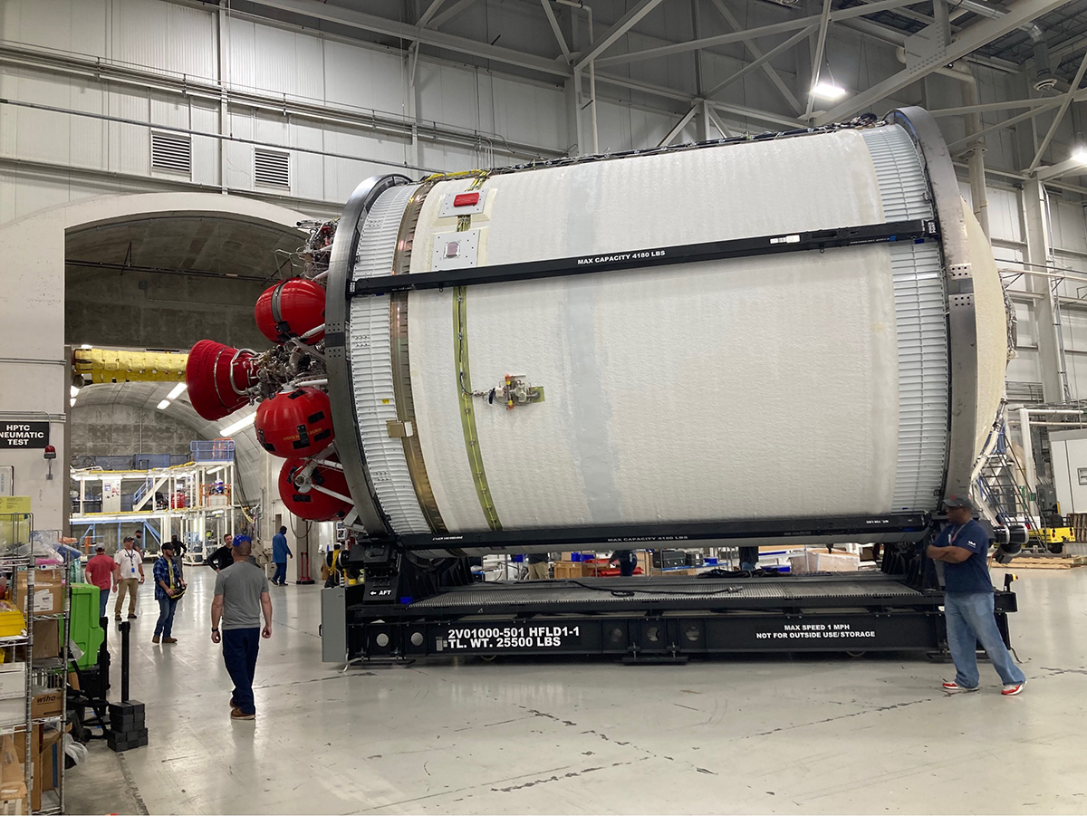 RocketShip is also carrying the Centaur V for the inaugural launch. Photo by United Launch Alliance