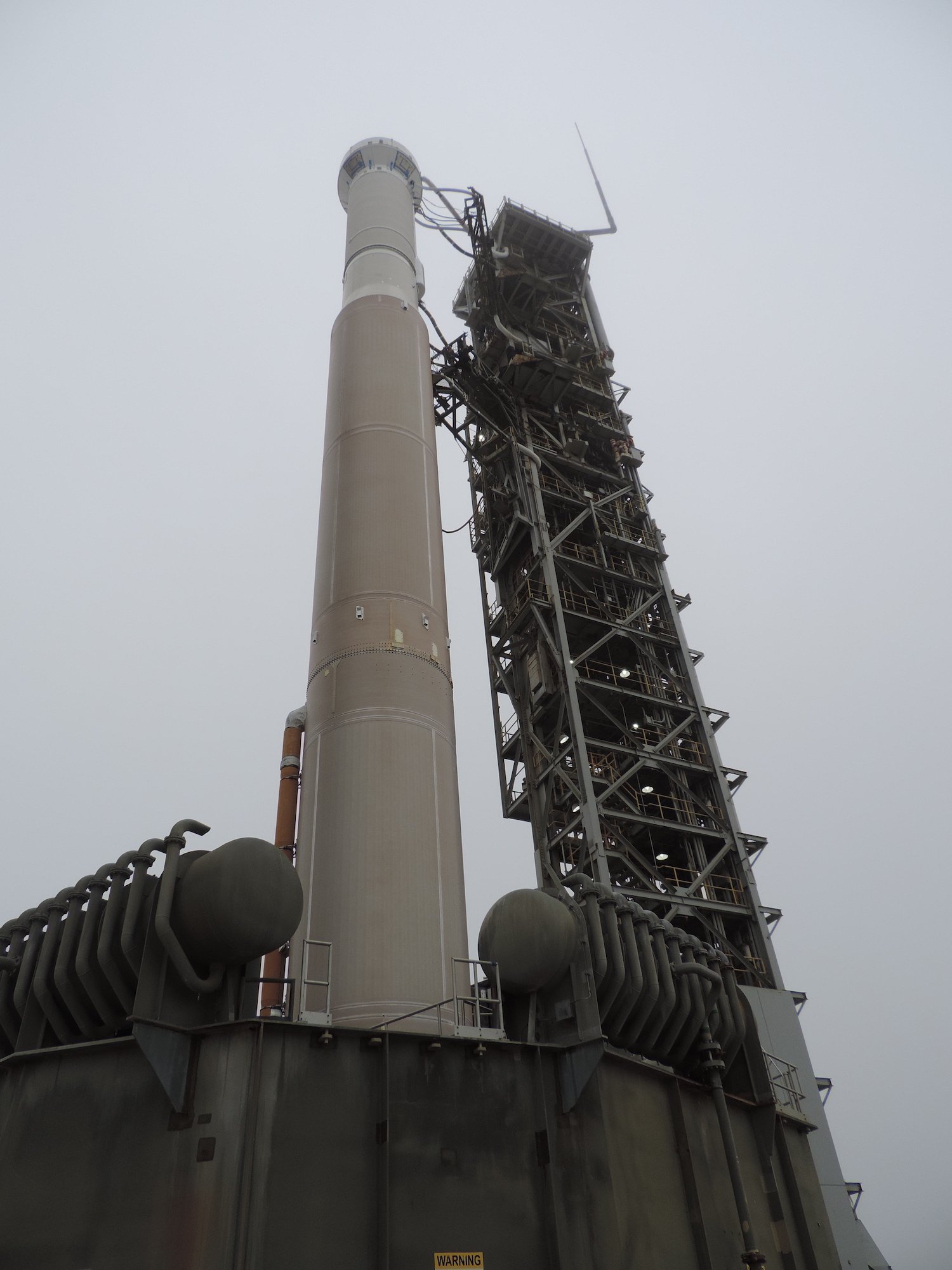 The Atlas V rocket undergoes WDR for the Landsat 9 mission. Photo by United Launch Alliance