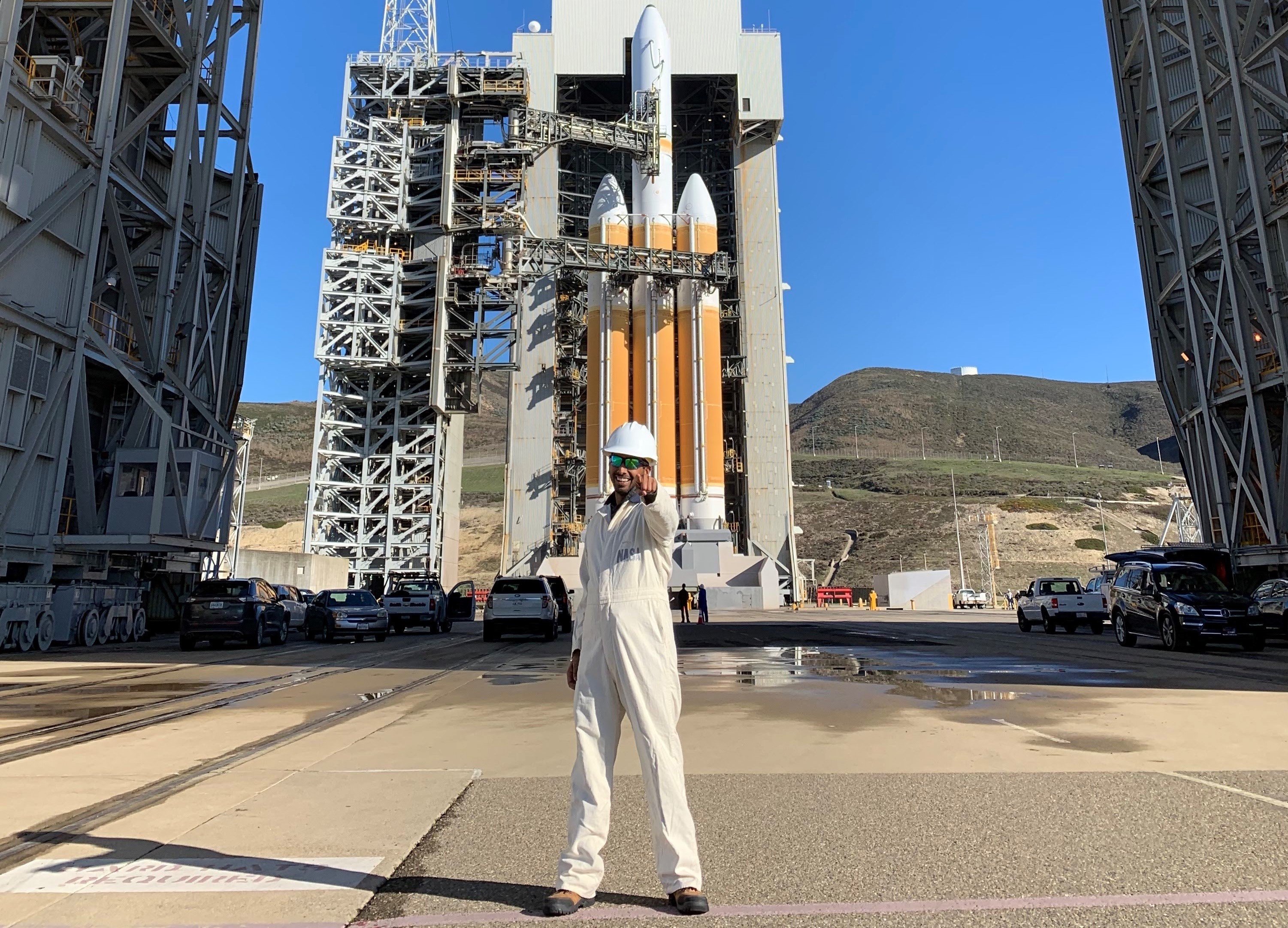 Engineer Sreyas Krishnan joined United Launch Alliance  after graduate school in 2016.