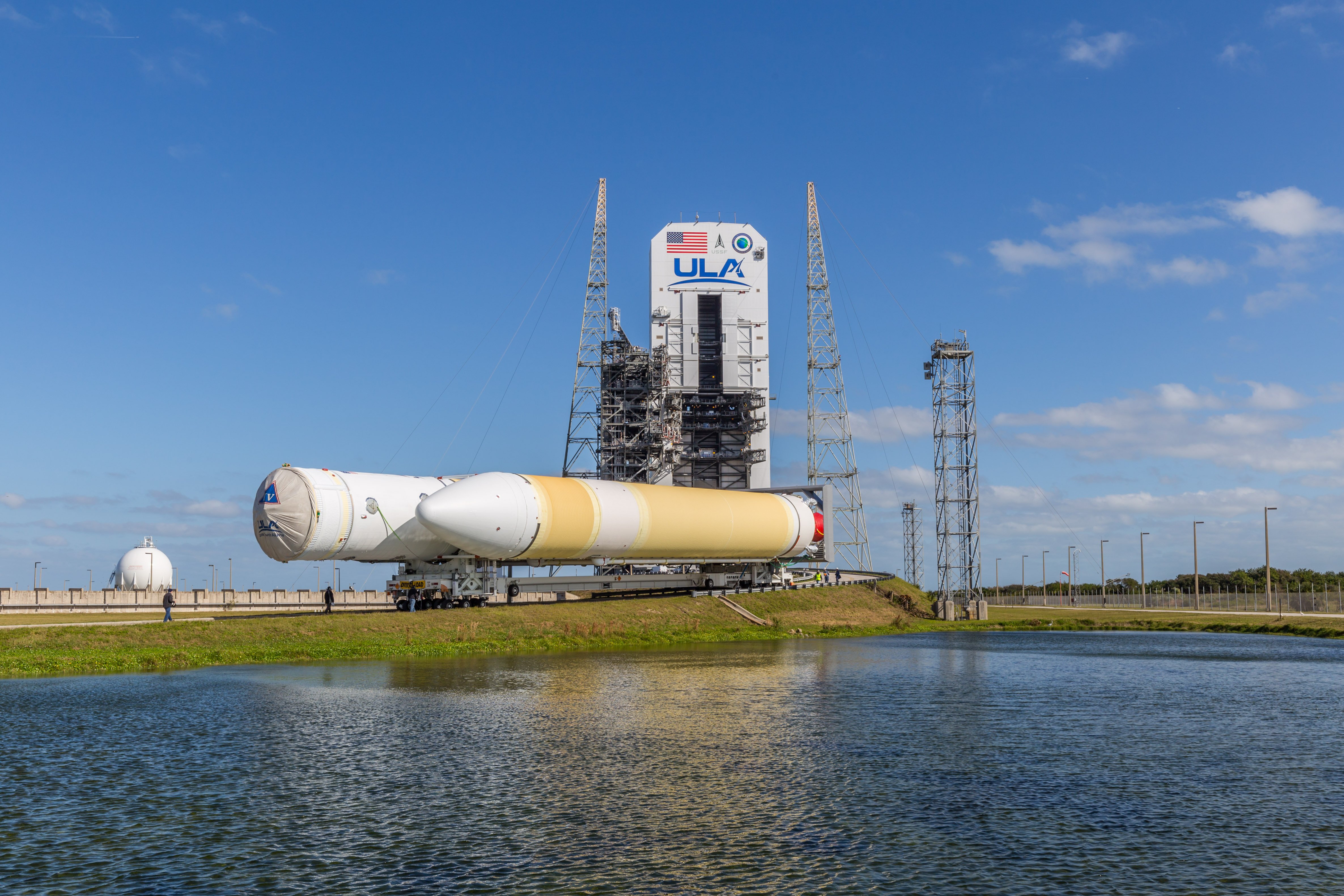 The Delta IV Heavy rolls out for NROL-70. Photo by United Launch Alliance