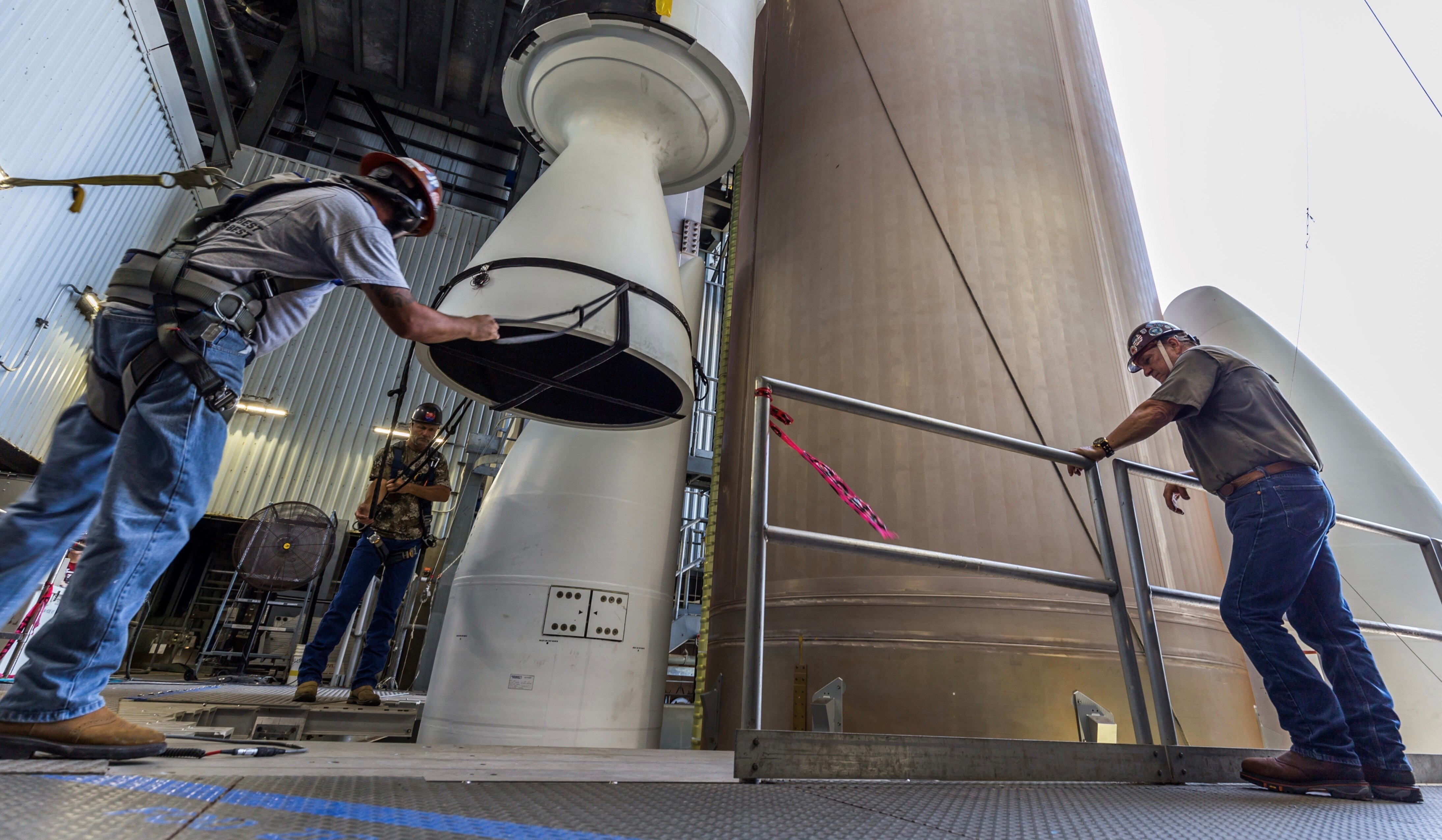 Atlas V will use five side-mounted solid rocket boosters to launch Kuiper 2. Photo by United Launch Alliance