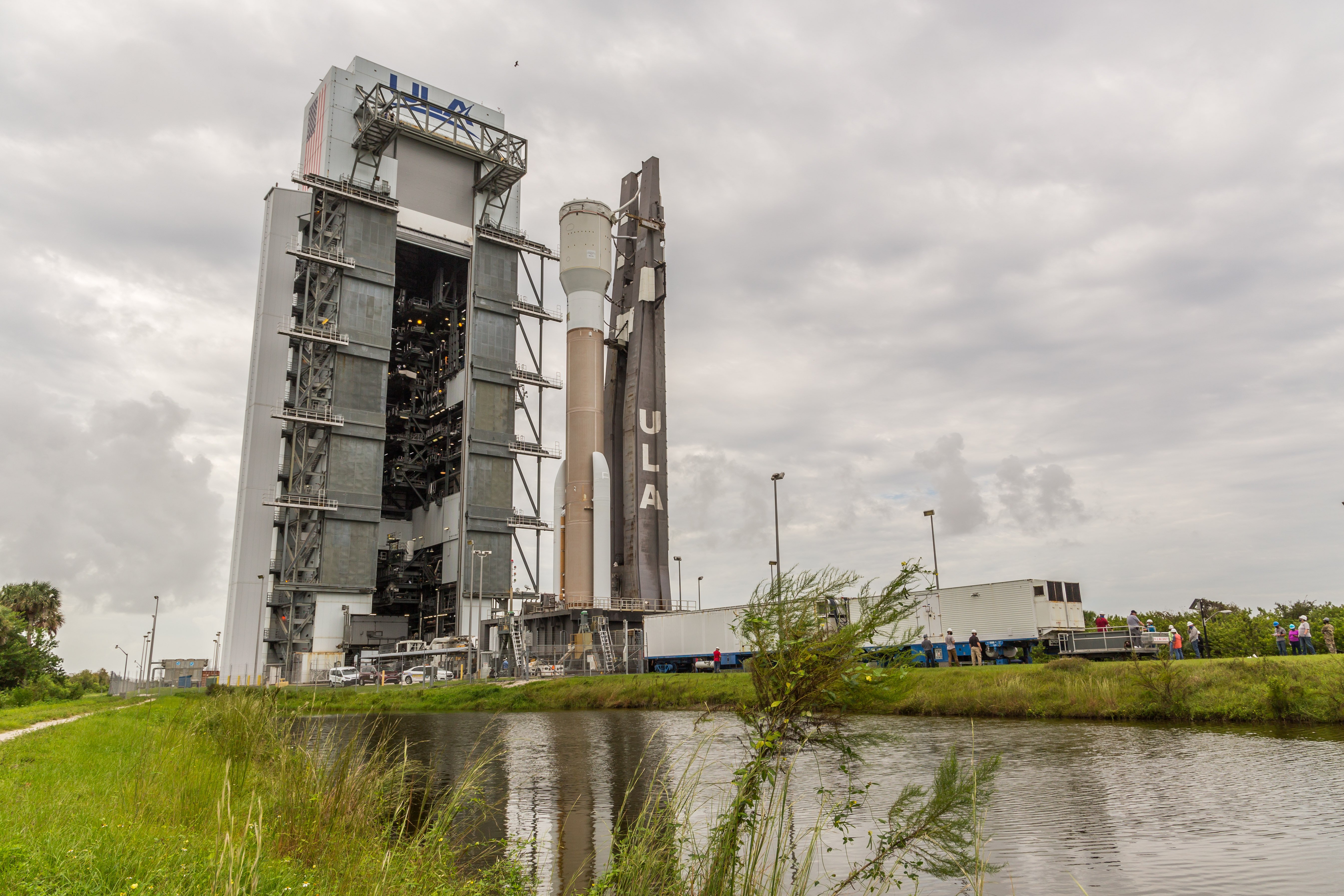The Atlas V rocket completes the Wet Dress Rehearsal for the NROL-101 mission. Photo by United Launch Alliance