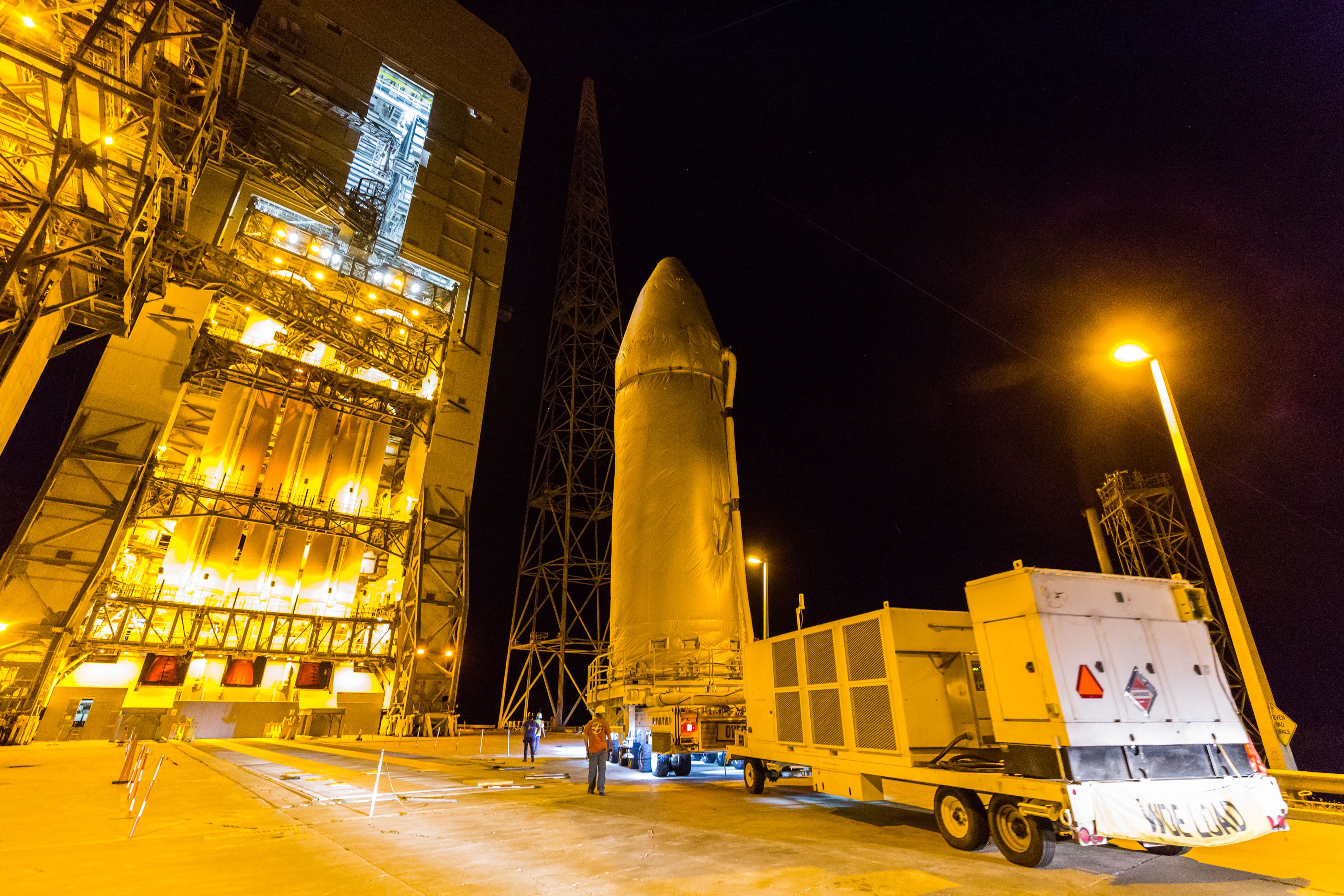NROL-68: Delta IV Heavy readied for national security launch